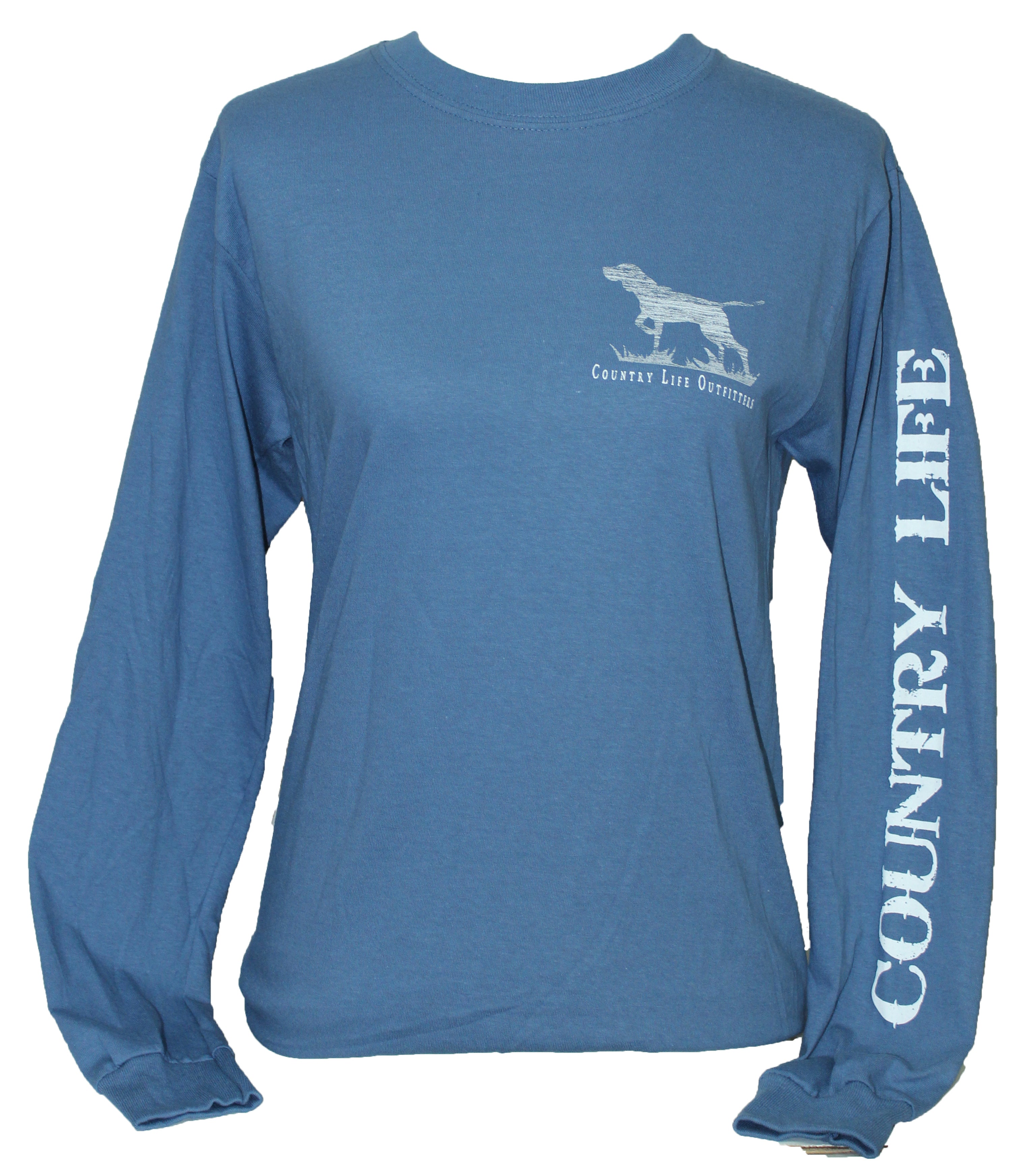 SALE Country Life Outfitters Vintage USA Flag Dog - Adult & Kids T-Shirts, Sweatshirts & Hoodies apparel design preview 2