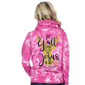 SALE Simply Southern Preppy Jesus In Me Tiedye Cowl - Adult & Kids T-Shirts, Sweatshirts & Hoodies apparel design preview 1