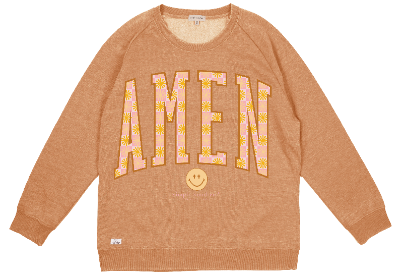 Simply Southern Amen Crew - Adult & Kids T-Shirts, Sweatshirts & Hoodies apparel design preview 2