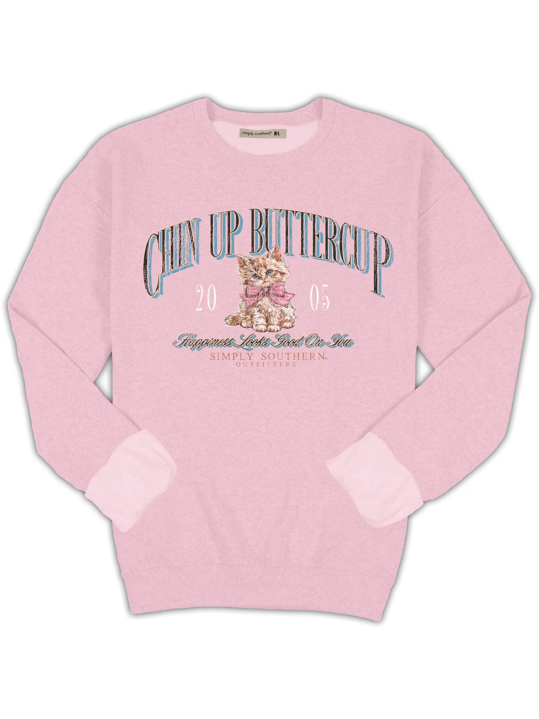 Simply Southern Chin Up Cat Crew - Adult & Kids T-Shirts, Sweatshirts & Hoodies apparel design preview 2