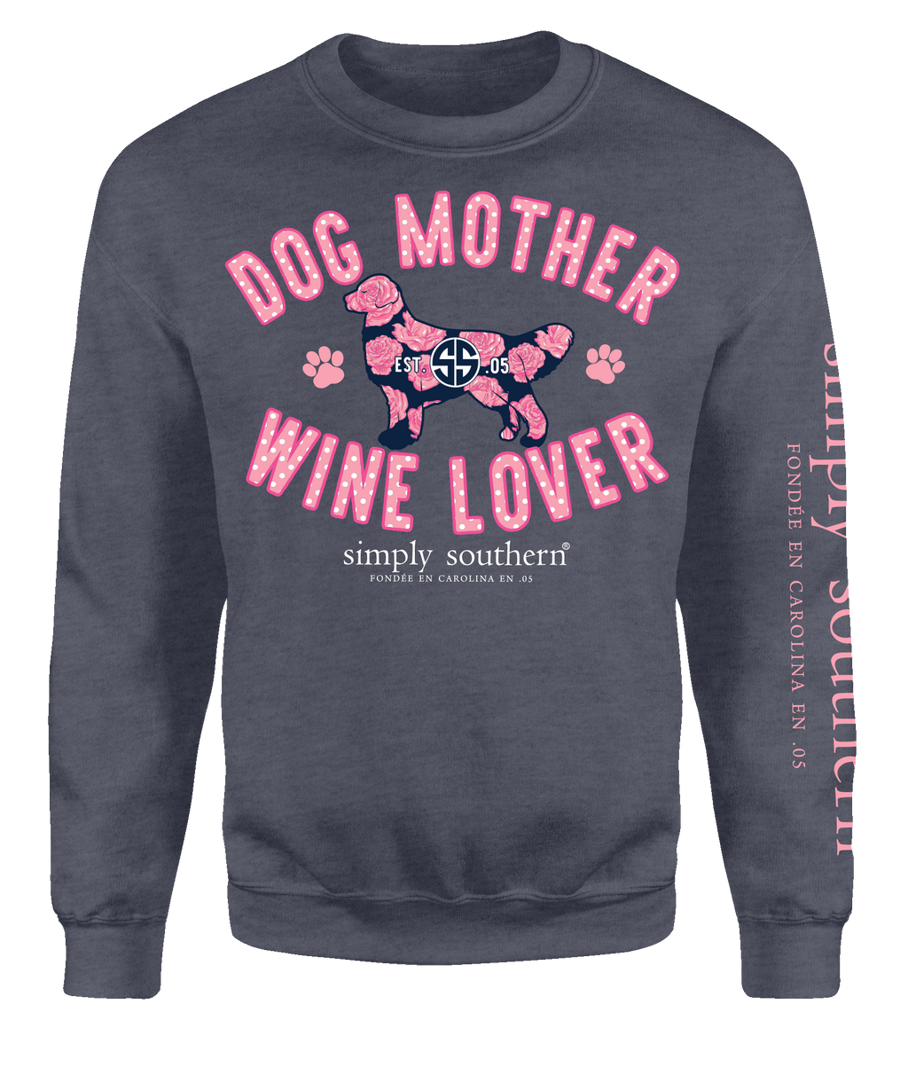 SALE Simply Southern Dog Mother Crew - Adult & Kids T-Shirts, Sweatshirts & Hoodies apparel design preview 2