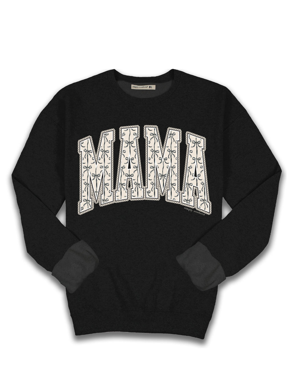 Simply Southern Bow Mama Crew - Adult & Kids T-Shirts, Sweatshirts & Hoodies apparel design preview 2