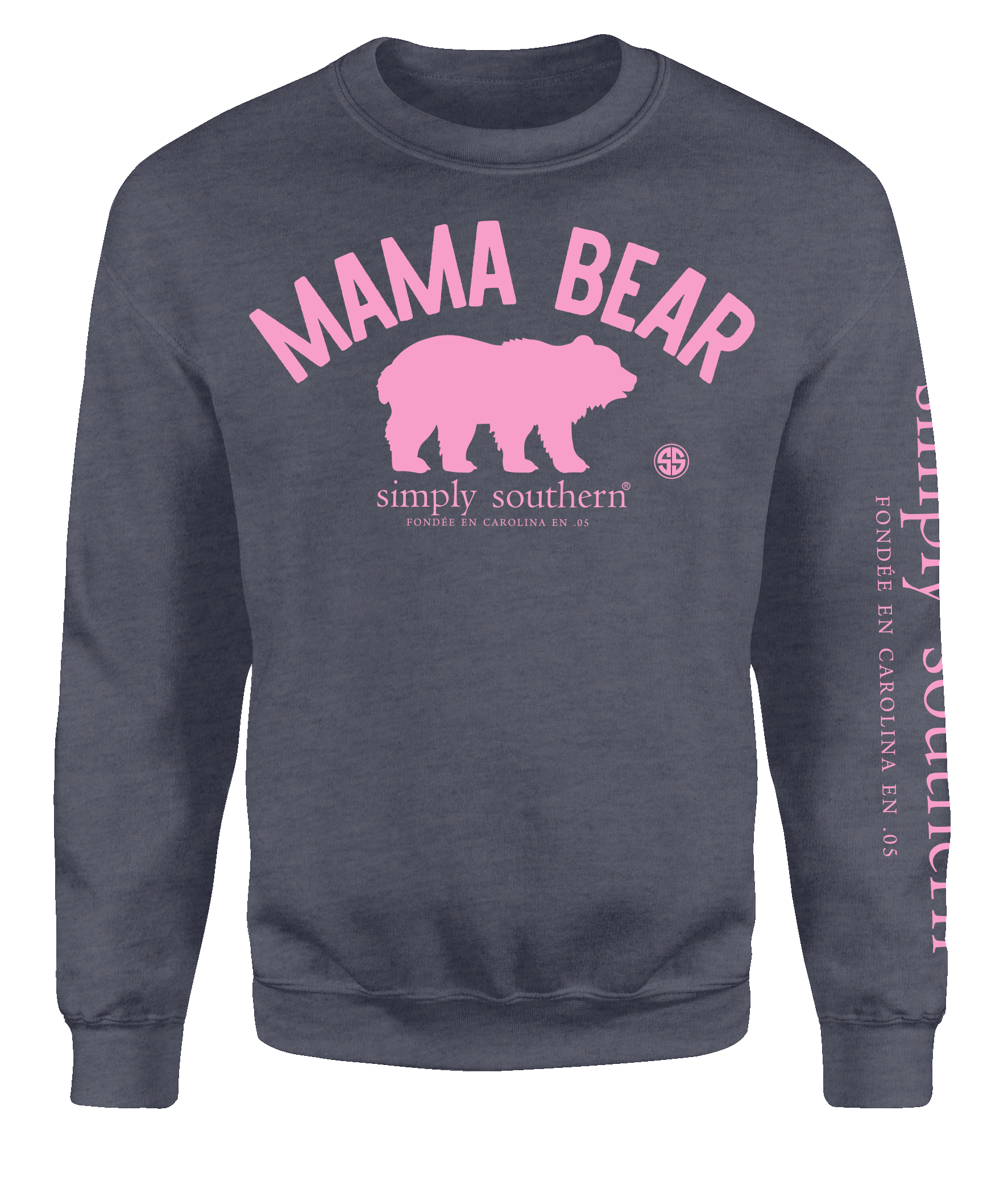 SALE Simply Southern Mama Bear Crew - Adult & Kids T-Shirts, Sweatshirts & Hoodies apparel design preview 2