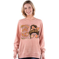 Simply Southern Messy Hair Don't Care Crew - Adult & Kids T-Shirts, Sweatshirts & Hoodies apparel design preview 1