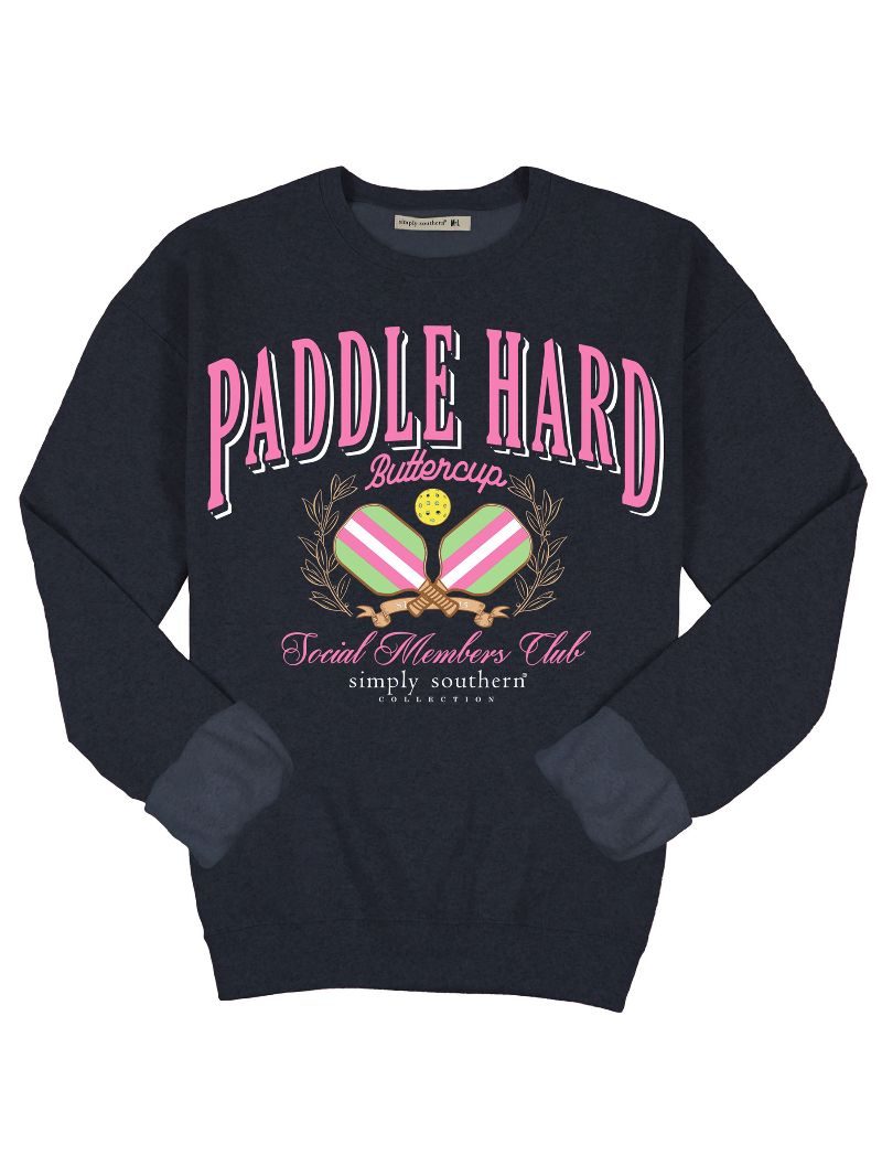 Simply Southern Paddle Hard Crew - Adult & Kids T-Shirts, Sweatshirts & Hoodies apparel design preview 2