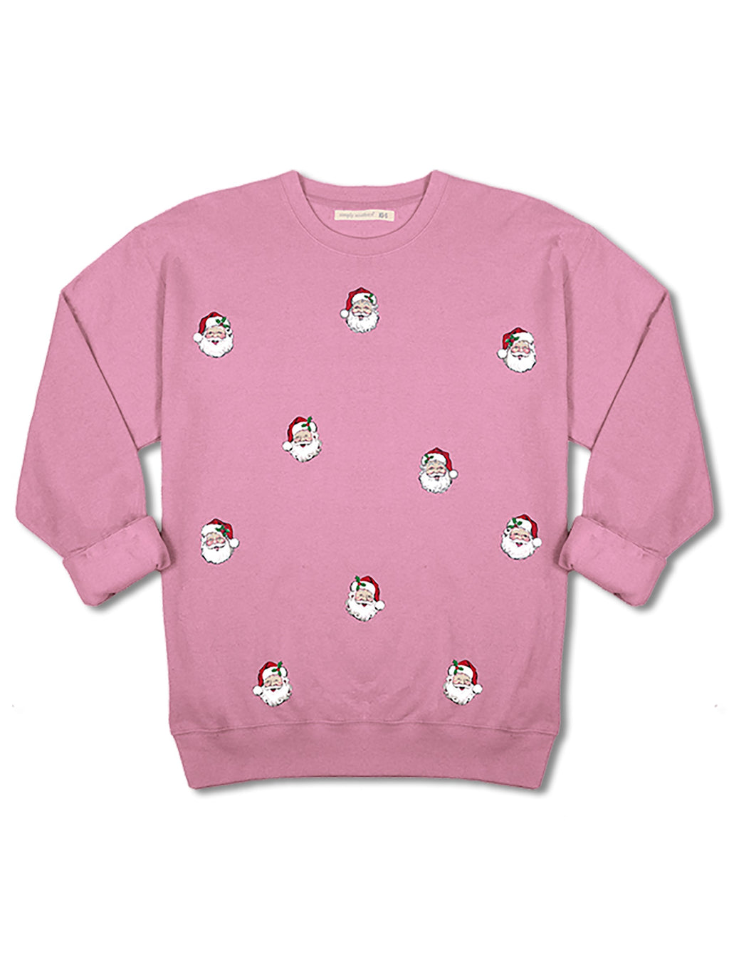 Simply Southern Santa Bubble Gum Holiday Crew - Adult & Kids T-Shirts, Sweatshirts & Hoodies apparel design preview 2