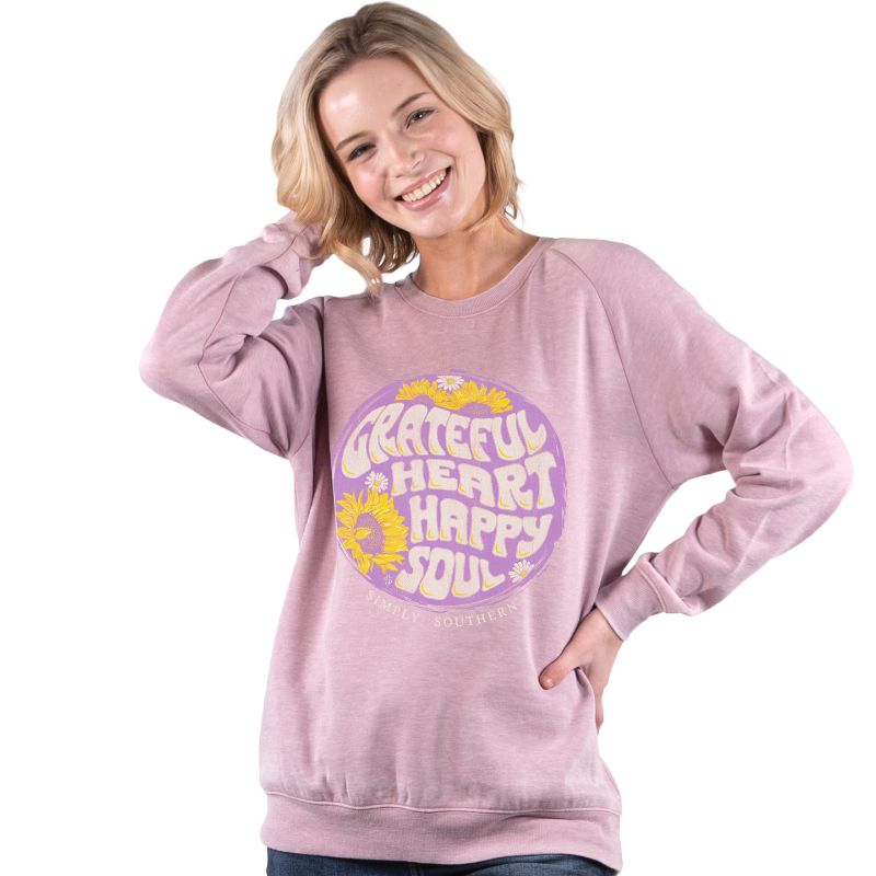 Simply Southern Happy Soul Crew - Adult & Kids T-Shirts, Sweatshirts & Hoodies apparel design preview 1