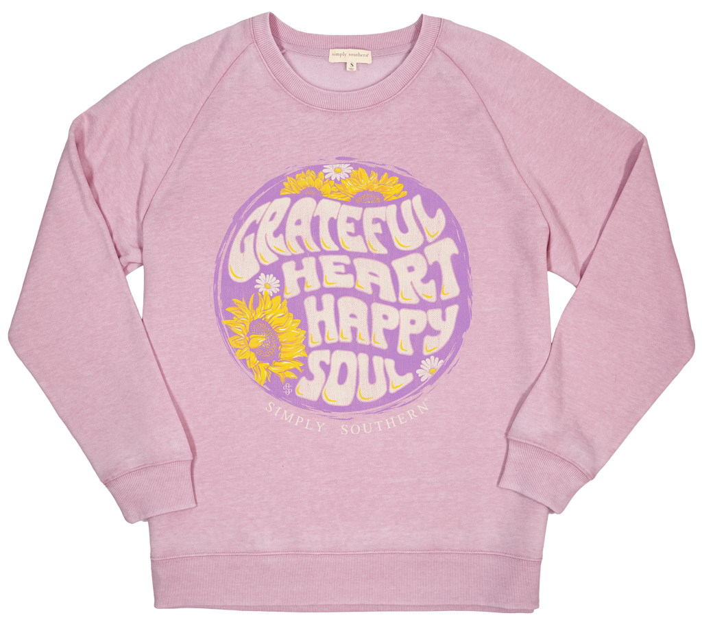 Simply Southern Happy Soul Crew - Adult & Kids T-Shirts, Sweatshirts & Hoodies apparel design preview 2