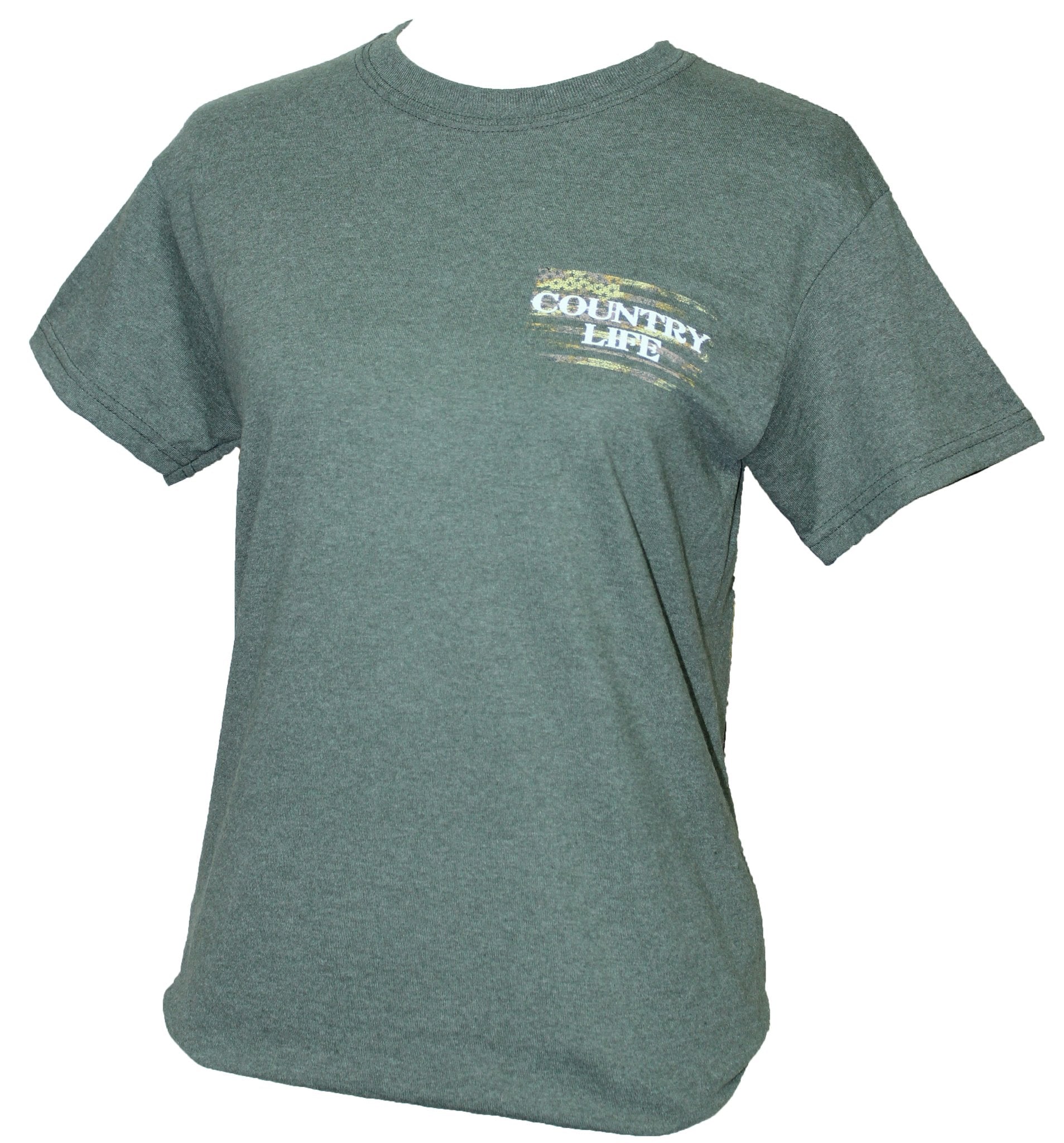 Country Life Outfitters Roads USA Truck Unisex Green - Adult & Kids T-Shirts, Sweatshirts & Hoodies apparel design preview 2