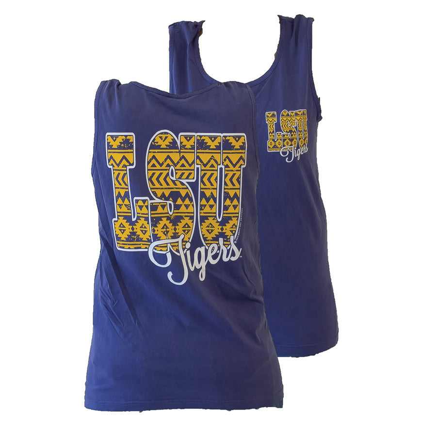 Southern Couture Louisiana State University Aztec - Adult & Kids T-Shirts, Sweatshirts & Hoodies apparel design preview 1