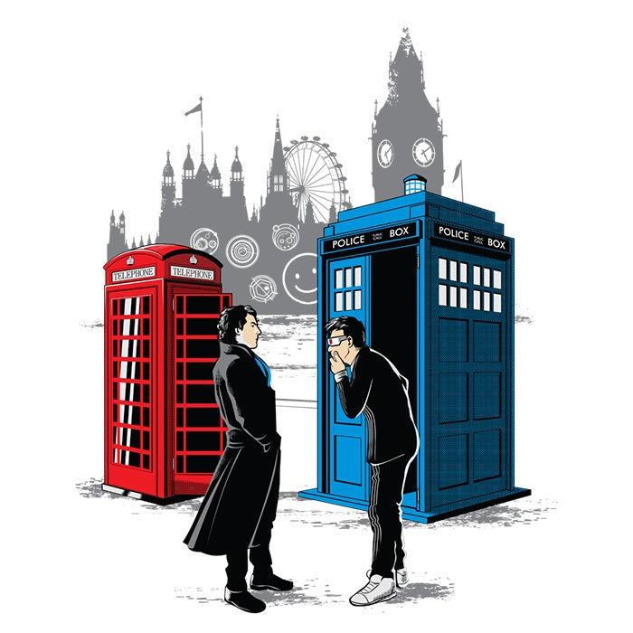 Cabins Collide Ringer - Adult & Kids T-Shirts, Sweatshirts & Hoodies apparel design preview 2