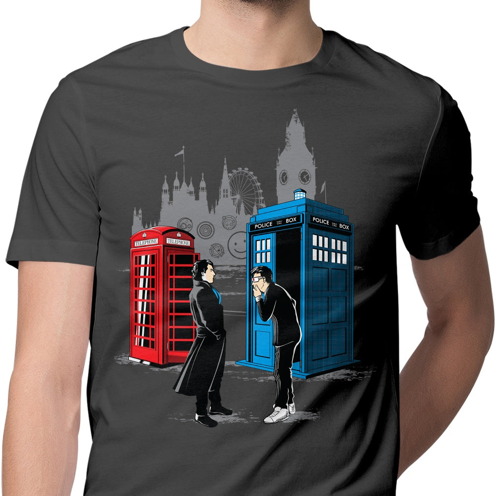 Cabins Collide Men's Apparel - Adult & Kids T-Shirts, Sweatshirts & Hoodies apparel design preview 2