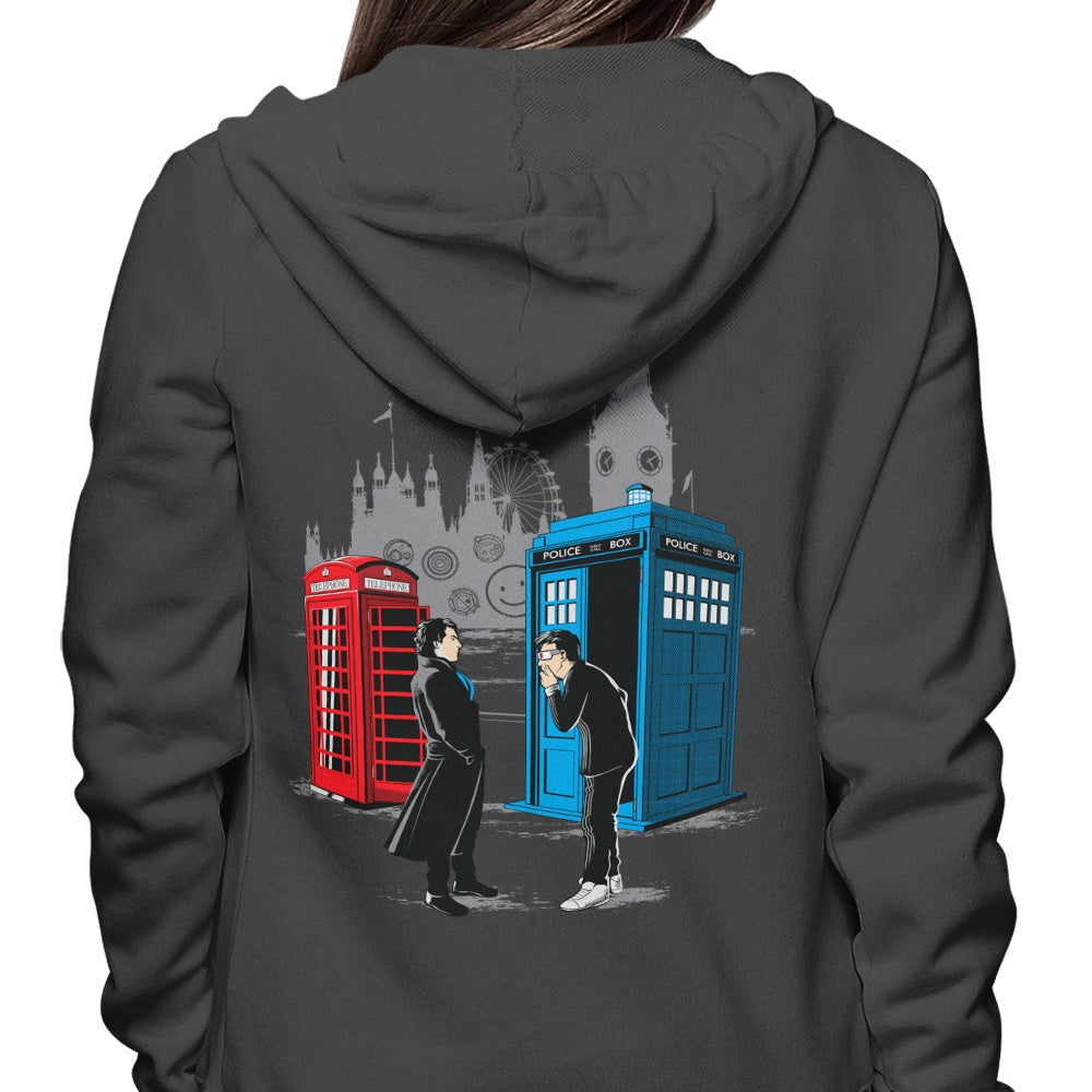 Cabins Collide - Adult & Kids T-Shirts, Sweatshirts & Hoodies apparel design preview 2