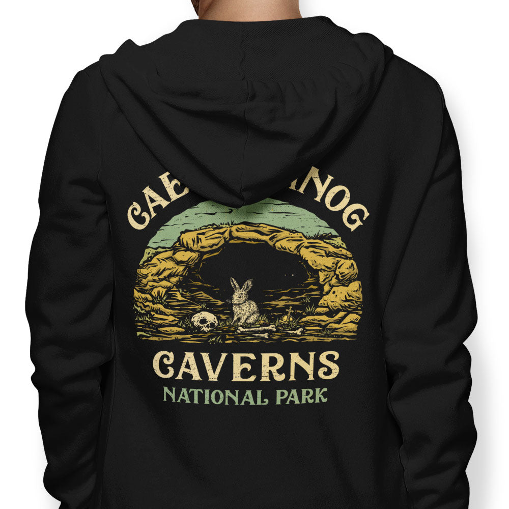 Caerbannog Caverns National Park - Adult & Kids T-Shirts, Sweatshirts & Hoodies apparel design preview 1