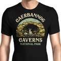 Caerbannog Caverns National Park Men's Apparel - Adult & Kids T-Shirts, Sweatshirts & Hoodies apparel design preview 1