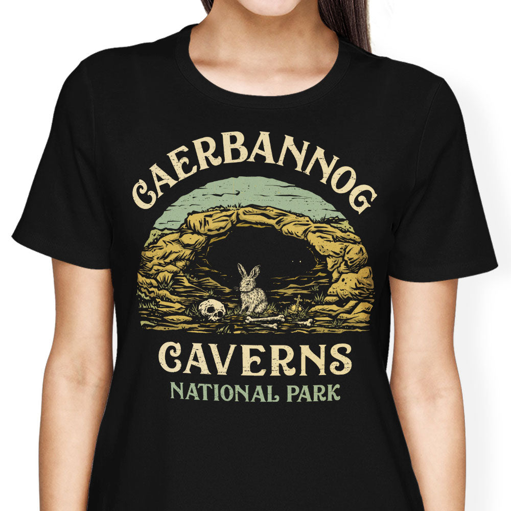 Caerbannog Caverns National Park Women's Apparel - Adult & Kids T-Shirts, Sweatshirts & Hoodies apparel design preview 1