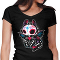 Calavera Fury Women's V-Neck - Adult & Kids T-Shirts, Sweatshirts & Hoodies apparel design preview 1