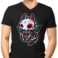 Calavera Fury Men's V-Neck - Adult & Kids T-Shirts, Sweatshirts & Hoodies apparel design preview 1