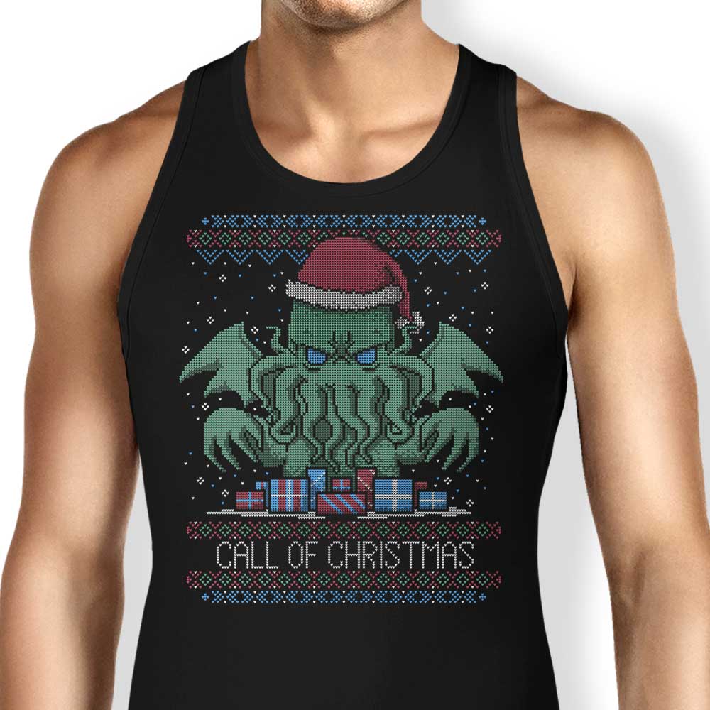Call of Christmas Tank Top - Adult & Kids T-Shirts, Sweatshirts & Hoodies apparel design preview 1