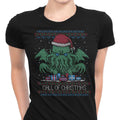 Call of Christmas Women's Apparel - Adult & Kids T-Shirts, Sweatshirts & Hoodies apparel design preview 1