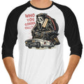 Call the Ghost 3/4 Sleeve Raglan - Adult & Kids T-Shirts, Sweatshirts & Hoodies apparel design preview 1