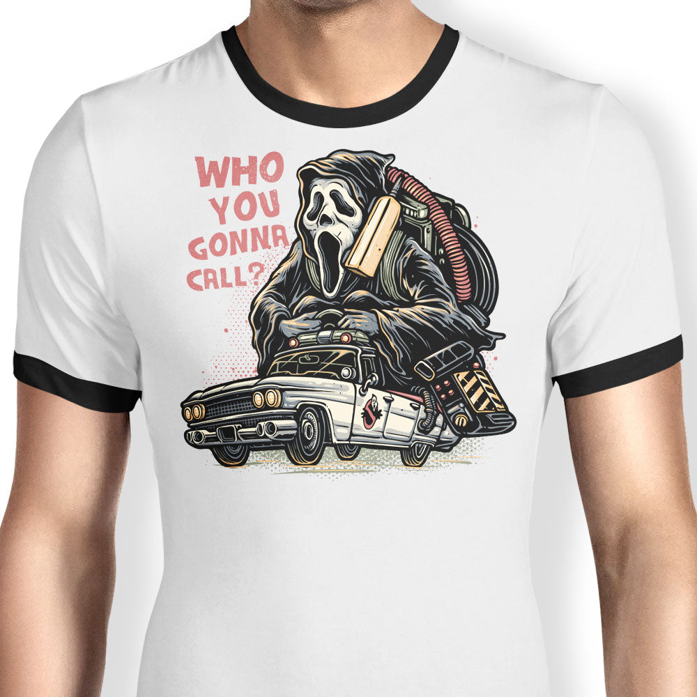 Call the Ghost Ringer - Adult & Kids T-Shirts, Sweatshirts & Hoodies apparel design preview 1