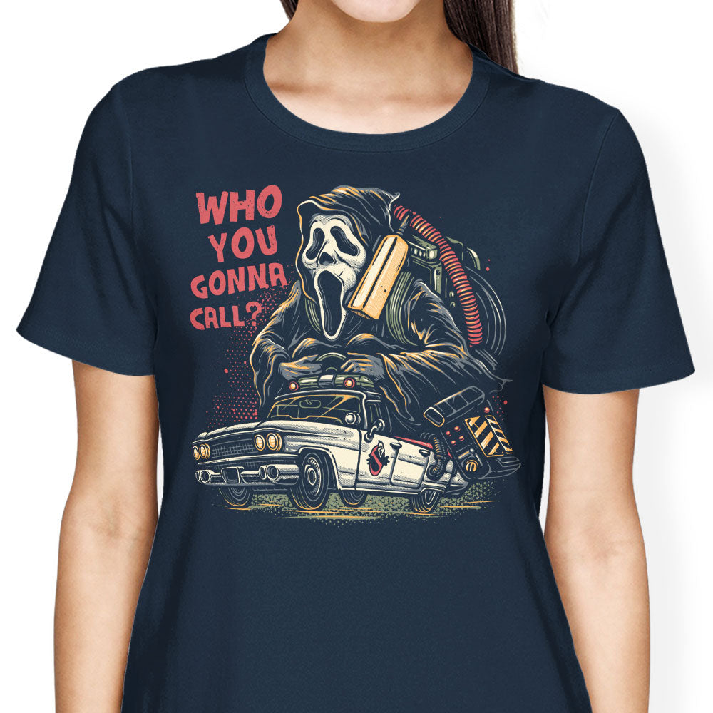 Call the Ghost Women's Apparel - Adult & Kids T-Shirts, Sweatshirts & Hoodies apparel design preview 2