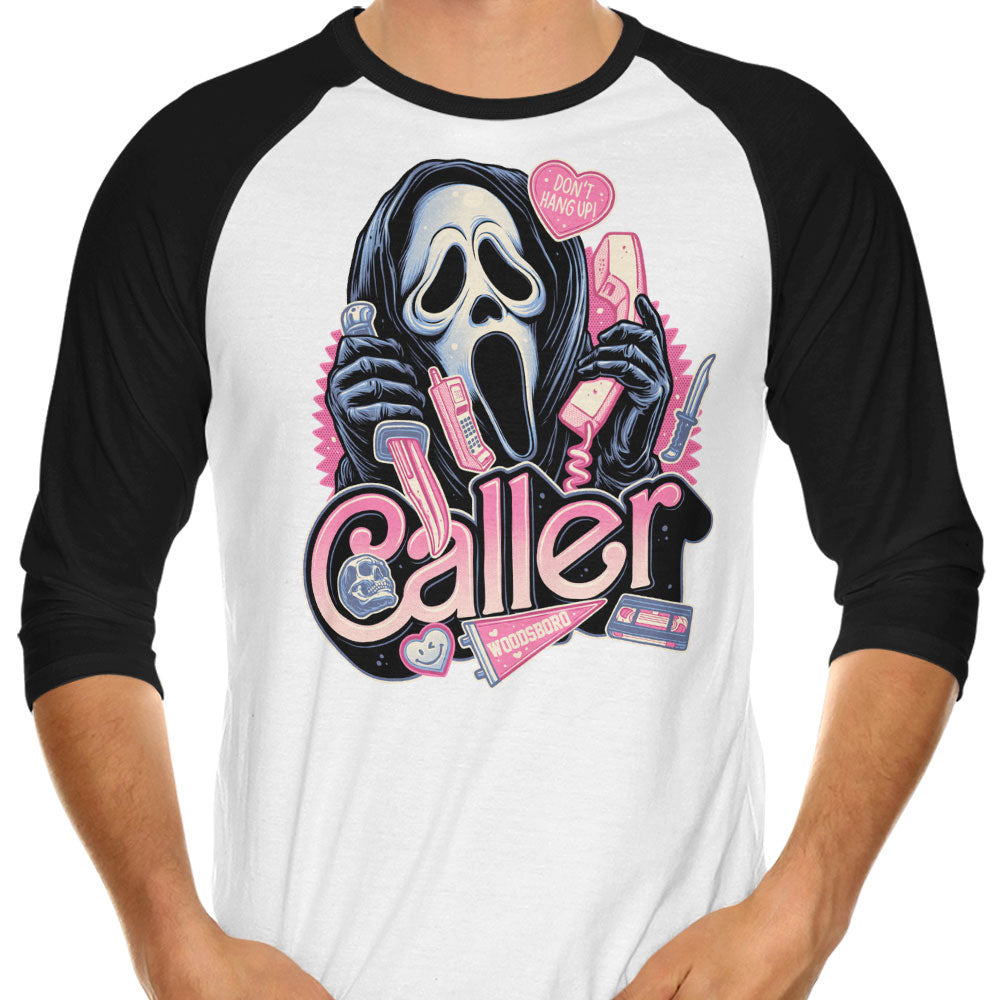 Caller Love 3/4 Sleeve Raglan - Adult & Kids T-Shirts, Sweatshirts & Hoodies apparel design preview 1