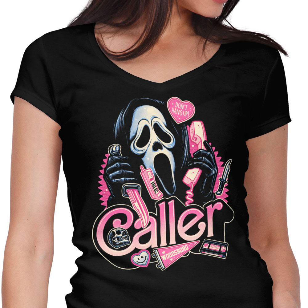 Caller Love Women's V-Neck - Adult & Kids T-Shirts, Sweatshirts & Hoodies apparel design preview 1