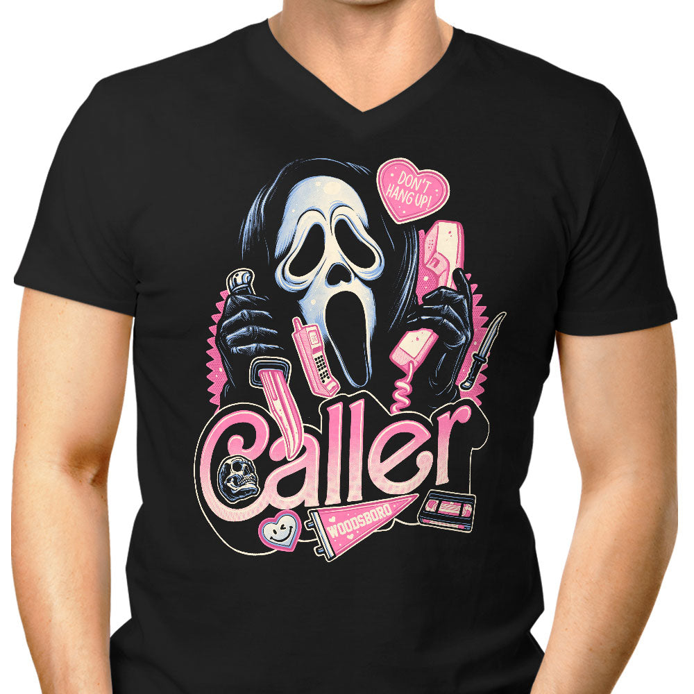 Caller Love Men's V-Neck - Adult & Kids T-Shirts, Sweatshirts & Hoodies apparel design preview 1