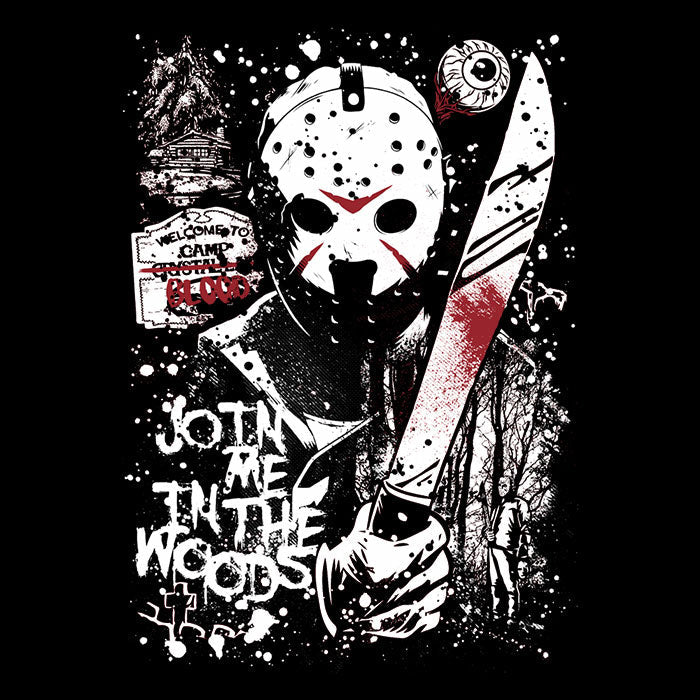 Camp Blood Men's Apparel - Adult & Kids T-Shirts, Sweatshirts & Hoodies apparel design preview 2
