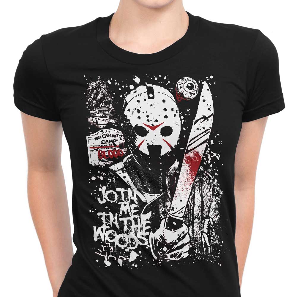 Camp Blood Women's Apparel - Adult & Kids T-Shirts, Sweatshirts & Hoodies apparel design preview 1