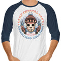 Camp Christmas 3/4 Sleeve Raglan - Adult & Kids T-Shirts, Sweatshirts & Hoodies apparel design preview 1