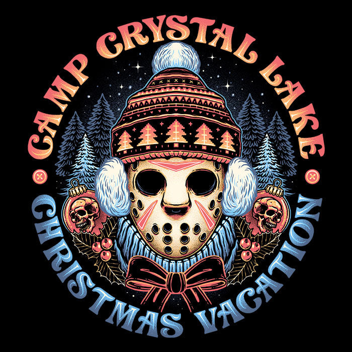 Camp Christmas Men's V-Neck - Adult & Kids T-Shirts, Sweatshirts & Hoodies apparel design preview 2