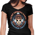 Camp Christmas Women's V-Neck - Adult & Kids T-Shirts, Sweatshirts & Hoodies apparel design preview 1