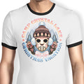 Camp Christmas Ringer - Adult & Kids T-Shirts, Sweatshirts & Hoodies apparel design preview 1