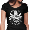 Camp Slashers Women's V-Neck - Adult & Kids T-Shirts, Sweatshirts & Hoodies apparel design preview 1