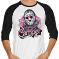 Camper Love 3/4 Sleeve Raglan - Adult & Kids T-Shirts, Sweatshirts & Hoodies apparel design preview 1