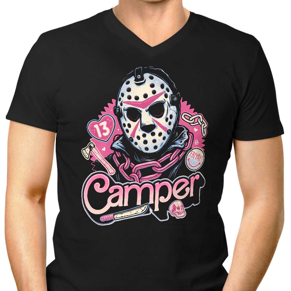 Camper Love Men's V-Neck - Adult & Kids T-Shirts, Sweatshirts & Hoodies apparel design preview 1