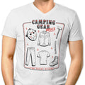 Camping Gear Basics Men's V-Neck - Adult & Kids T-Shirts, Sweatshirts & Hoodies apparel design preview 1