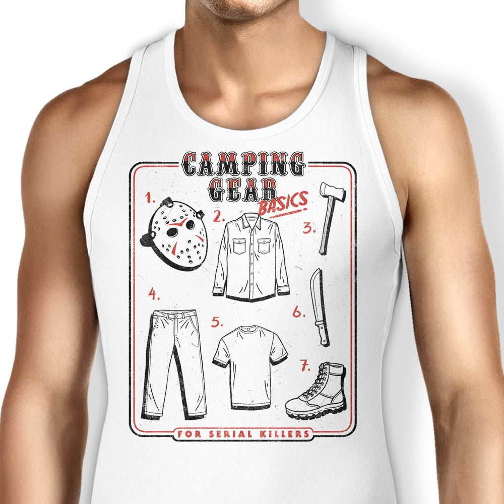 Camping Gear Basics Tank Top - Adult & Kids T-Shirts, Sweatshirts & Hoodies apparel design preview 1