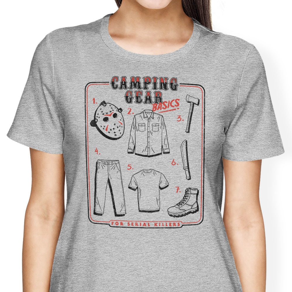 Camping Gear Basics Women's Apparel - Adult & Kids T-Shirts, Sweatshirts & Hoodies apparel design preview 2