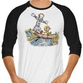 Can I Have My Boat 3/4 Sleeve Raglan - Adult & Kids T-Shirts, Sweatshirts & Hoodies apparel design preview 1