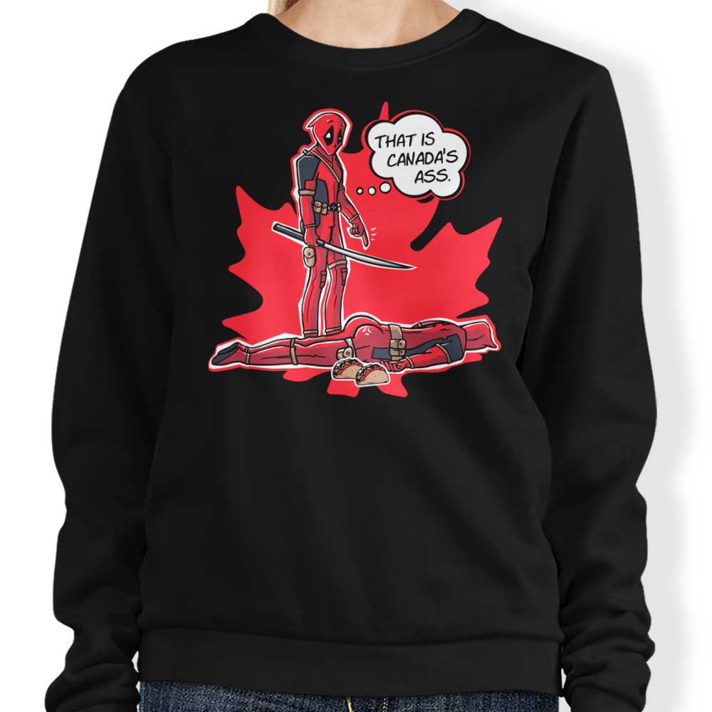 Canada's Behind - Adult & Kids T-Shirts, Sweatshirts & Hoodies apparel design preview 1