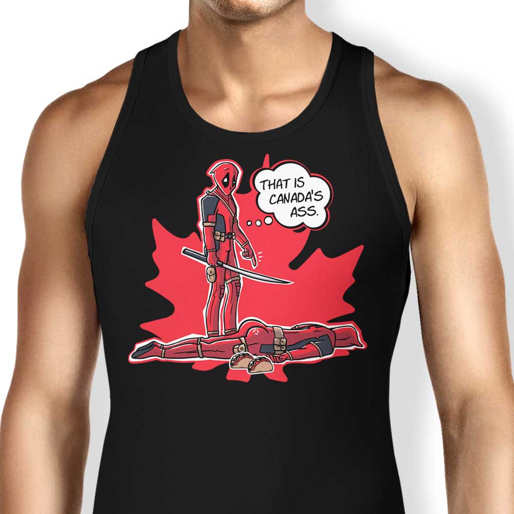 Canada's Behind Tank Top - Adult & Kids T-Shirts, Sweatshirts & Hoodies apparel design preview 1