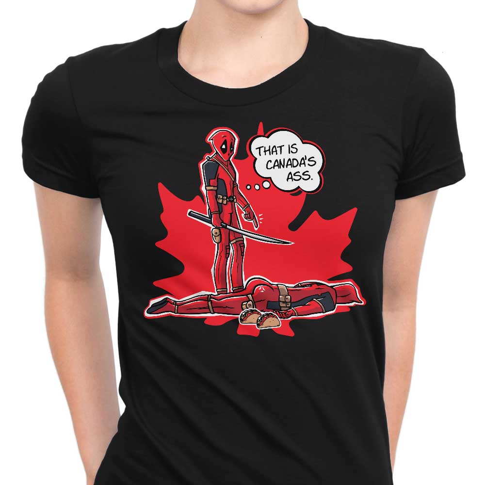Canada's Behind Women's Apparel - Adult & Kids T-Shirts, Sweatshirts & Hoodies apparel design preview 1