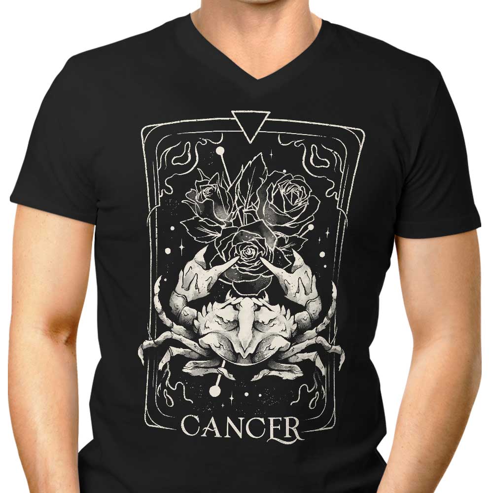 Cancer (Edu.Ely) Men's V-Neck - Adult & Kids T-Shirts, Sweatshirts & Hoodies apparel design preview 1