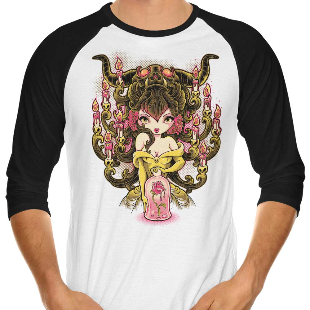 Candelabra 3/4 Sleeve Raglan - Adult & Kids T-Shirts, Sweatshirts & Hoodies apparel design preview 1