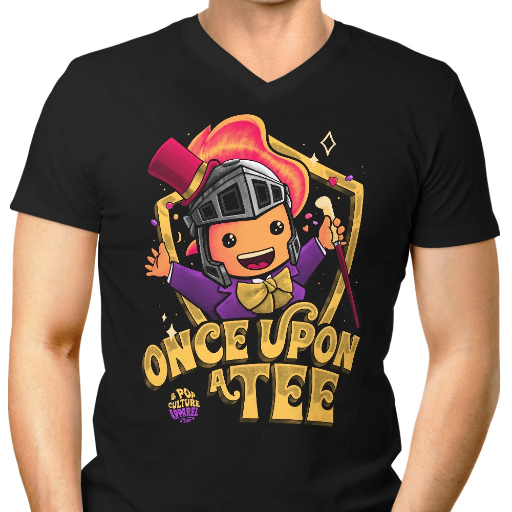 Candy Maker Teerion Men's V-Neck - Adult & Kids T-Shirts, Sweatshirts & Hoodies apparel design preview 1