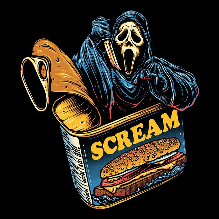 Canned Ghost - Adult & Kids T-Shirts, Sweatshirts & Hoodies apparel design preview 2